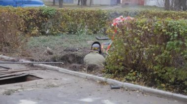 Isıtma sisteminde mevsimlik işler. Kaynak işi.