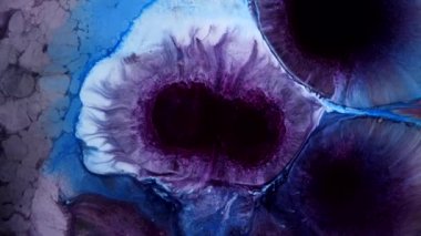 Soyut Sıvı Boyama Dokuları. Görsel efektler ve hareket grafikleri için inanılmaz organik arkaplan.