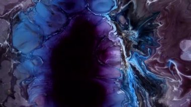 Soyut Sıvı Boyama Dokuları. Görsel efektler ve hareket grafikleri için inanılmaz organik arkaplan.