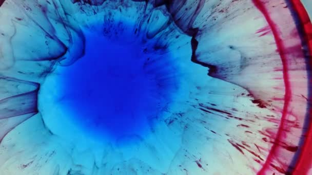 Résumé Grunge Color Ink Paint Spread Explosion Narrowing Space Explosion — Video