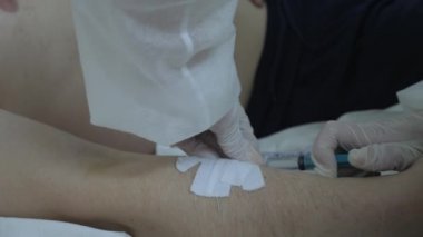 Damardan enjeksiyon. Kateteri temizliyorum. Başarısız uyuşturucu yönetimi.