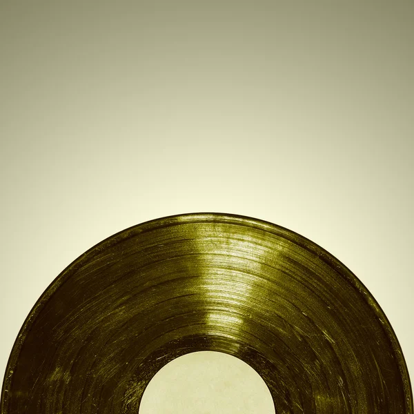 Vinil de bronze — Fotografia de Stock