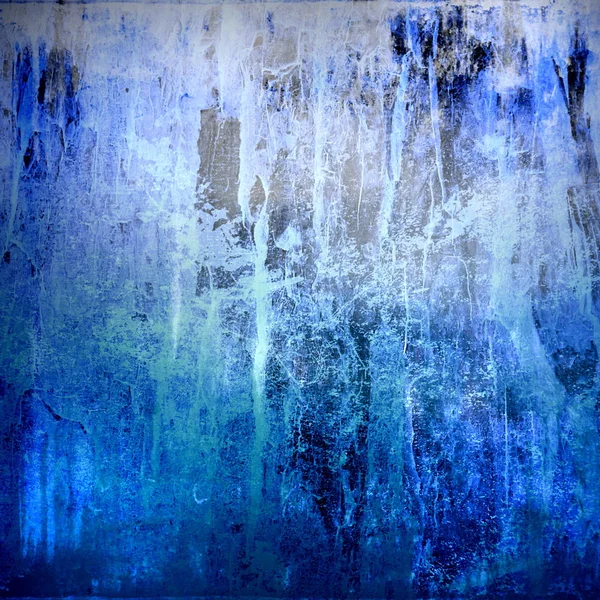 Fondo Azul Abstracto Con Hielo Fondo Helado — Foto de Stock