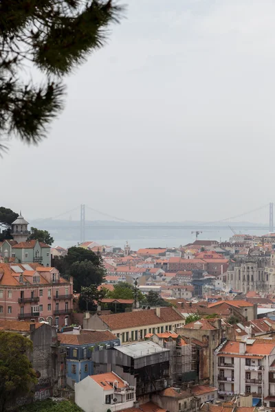 Details and view of european city lisboa — Stock Photo, Image