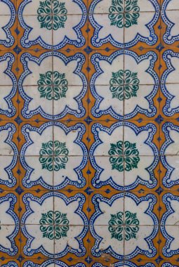 Cephe Fayanslarda geleneksel azulejos
