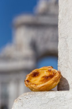 Portekizce tatlı Pasteis de nata konumlar Lizbon