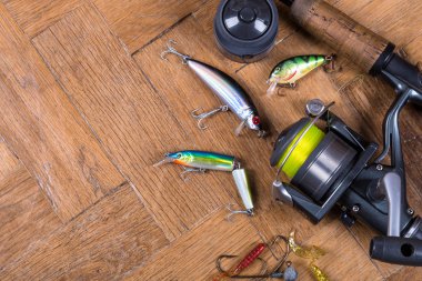 En iyi balıkçılık reel çubuk sallananlarla, yemler