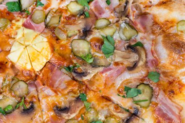 taze sıcak lokanta dilim pizza