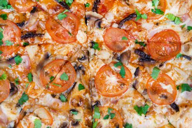 taze sıcak lokanta dilim pizza