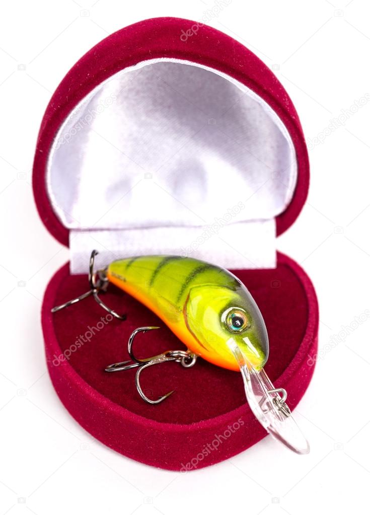 Valentines Fishing Lures for Valentines Day Girlfriend Boyfriend Valen – C  and T Custom Lures