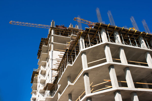 construction of a multistory building