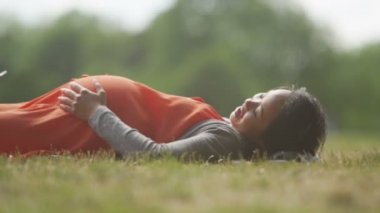 hamile kadın rahatlatıcı Park