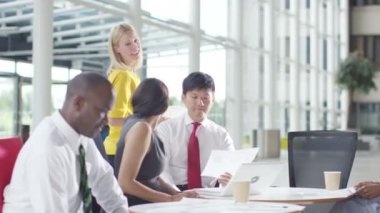 iş kadını meslektaşları için sunu