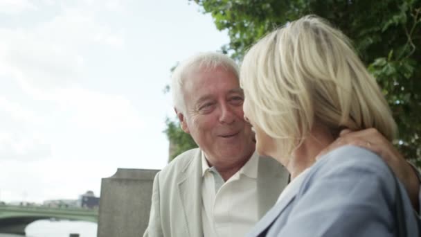 Pareja pasar tiempo juntos — Vídeos de Stock