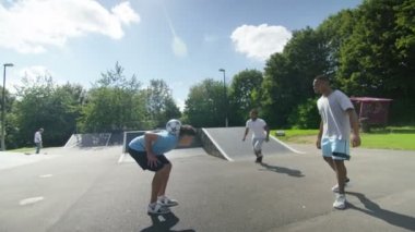  futbol oyuncuları top becerileri gösterilen