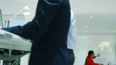 modern ofis iş grubu