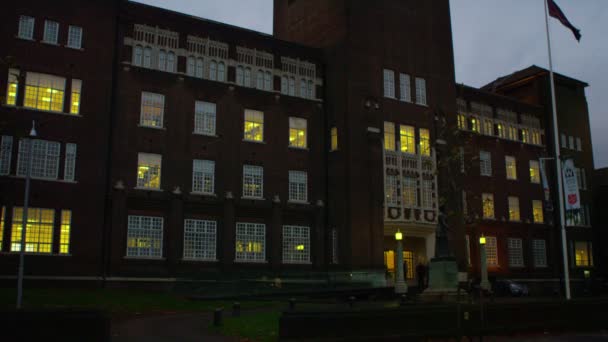 Colegio de Londres para entrenamiento de oficiales del Ejército de Salvación — Vídeo de stock