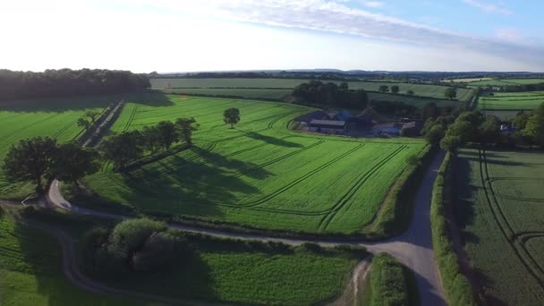 Az angol vidék mezői — Stock videók