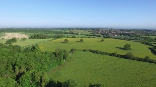 champs dans la campagne anglaise 