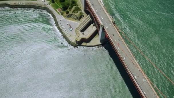 Puente de puerta de oro — Vídeos de Stock