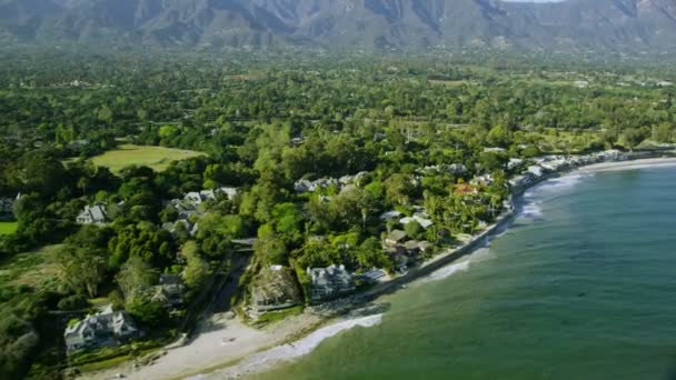 Каліфорнія берегової лінії уздовж Big Sur — стокове відео