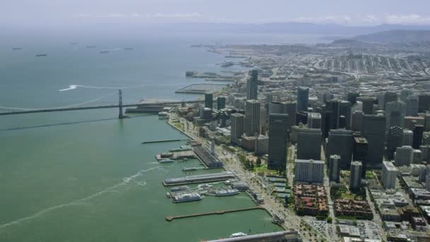 Бизнес-центр Сан-Франциско — стоковое видео