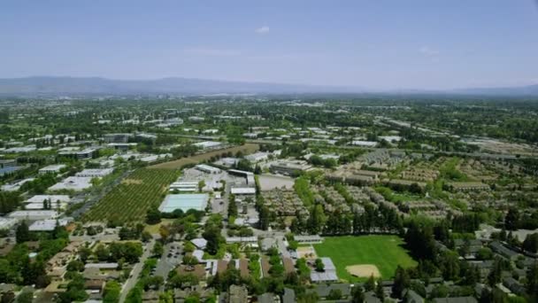 Casas suburbanas de California — Vídeo de stock
