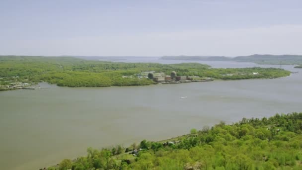 Central Nuclear de Indian Point — Vídeo de Stock