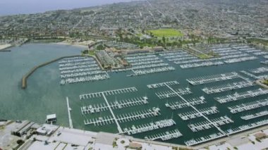 Nehir evleri San Francisco Şehir Bay area kaplı