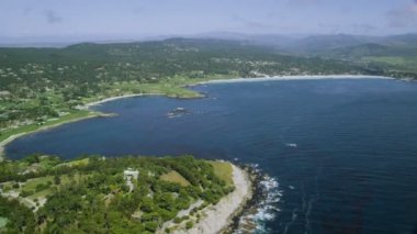 California kıyı şeridinde Big Sur