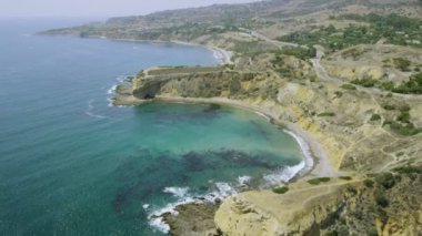 California kıyı şeridinde Big Sur