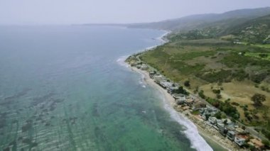 California kıyı şeridinde Big Sur
