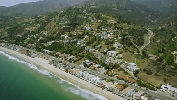 Kalifornische Küste entlang der Big Sur — Stockvideo