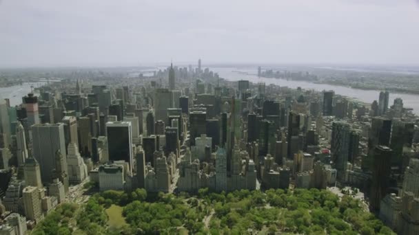 Central Park i New York City — Stockvideo