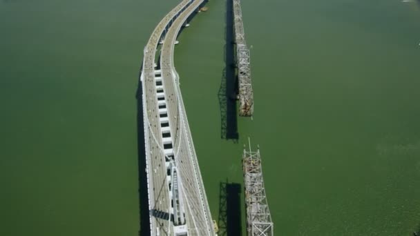 Ponte de Oakland Bay — Vídeo de Stock
