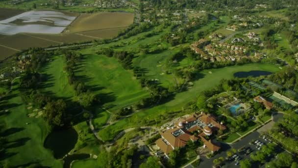 Casas suburbanas de California — Vídeo de stock