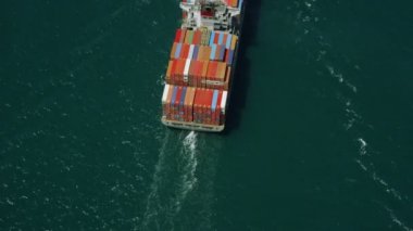 konteyner gemisi denizde çevre San Francisco