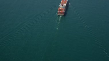 konteyner gemisi denizde çevre San Francisco