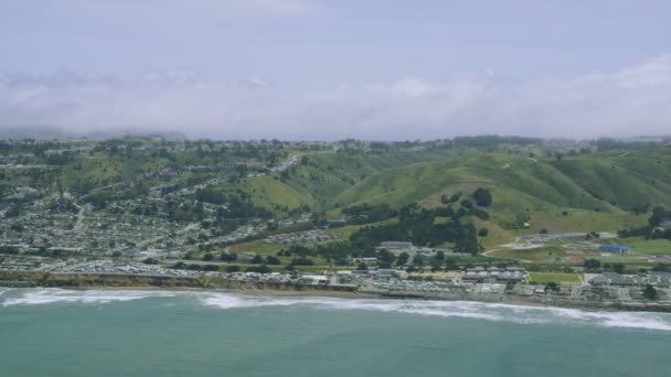 Kalifornische Küste entlang der Big Sur — Stockvideo