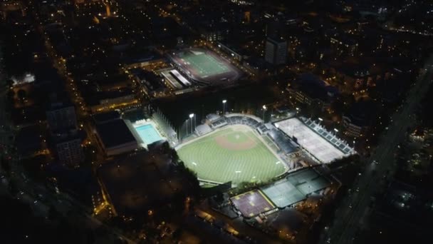 Estadio de béisbol de Los Ángeles — Vídeo de stock