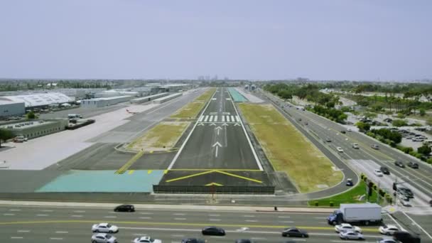 Los angeles kalifornischer flughafen — Stockvideo