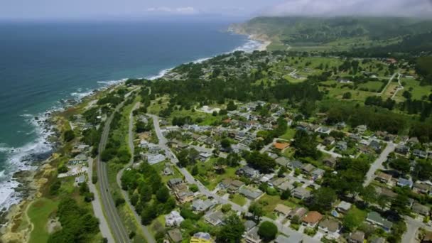 California Suburban Casas e cidades — Vídeo de Stock