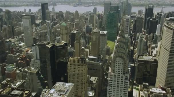 New York wolkenkrabbers — Stockvideo