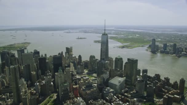 曼哈顿，纽约城 — 图库视频影像