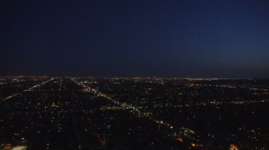 Los Angeles banliyölerinde geceleri