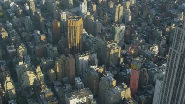 New York wolkenkrabbers — Stockvideo