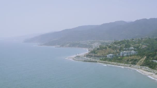Береговая линия Калифорнии вдоль Биг-Сюр — стоковое видео
