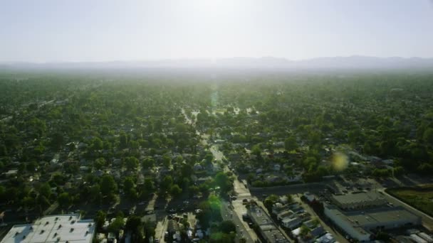 Casas suburbanas de California — Vídeos de Stock