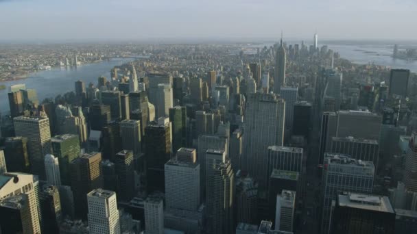 New York City skyscrapers — Stock Video