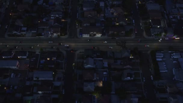 banlieue de Los Angeles la nuit 